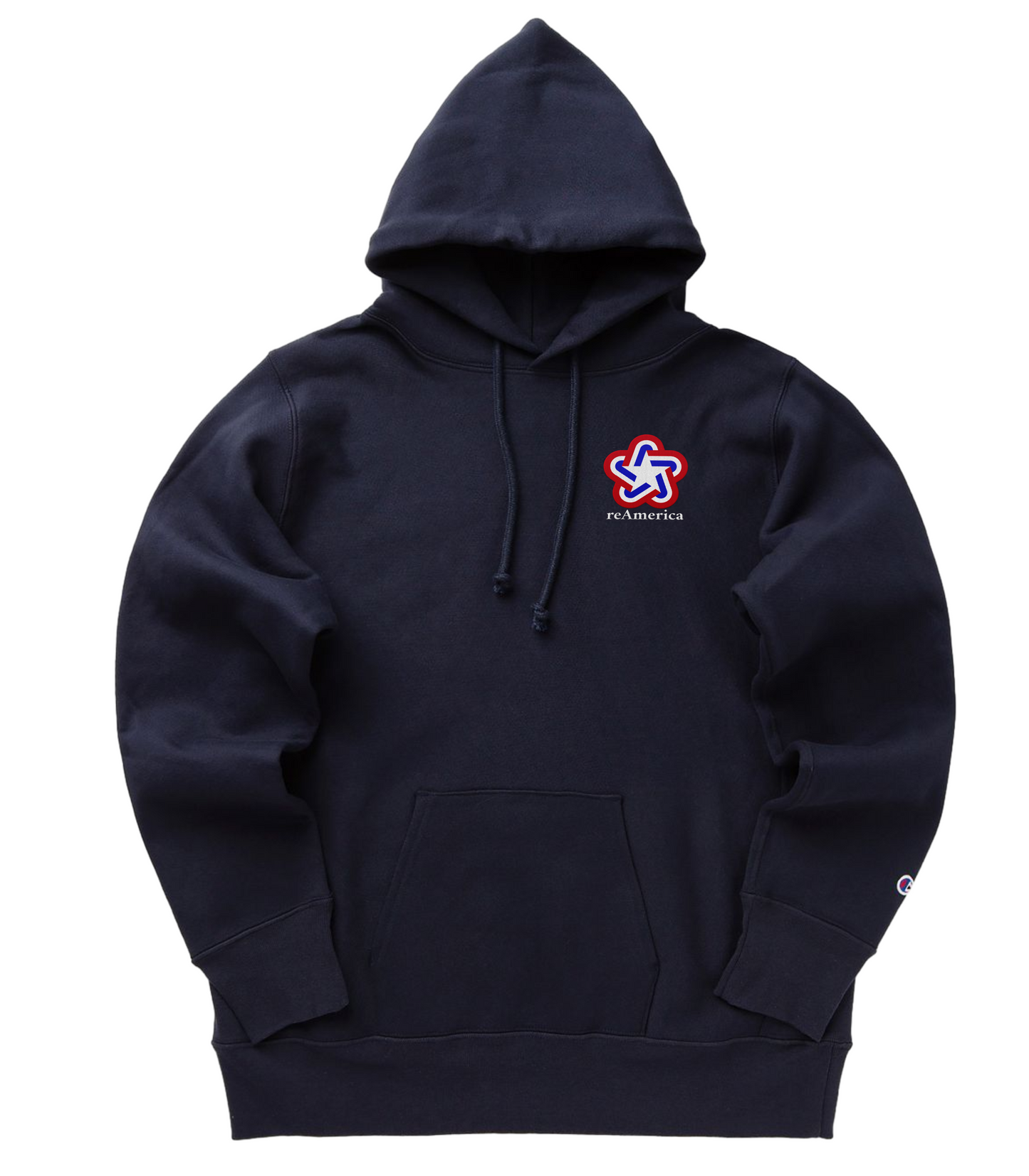 reAmerica x Champion - Reverse Weave Garment Dyed Hoodie
